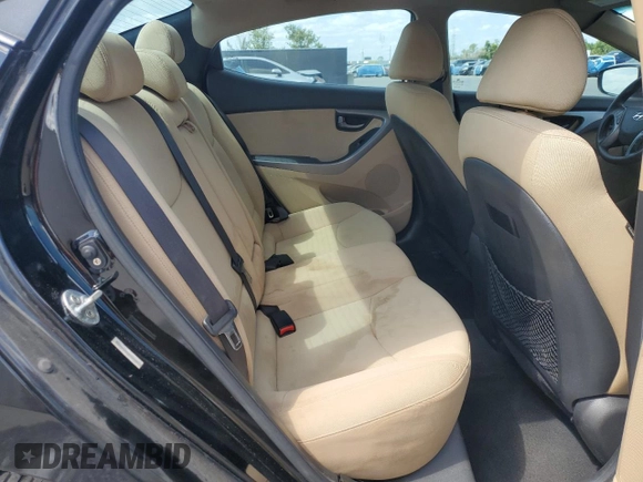 2013 Hyundai Elantra Limited with VIN KMHDH4AE7DU757368, listed as a Copart auction lot 47498945 with 123,936 mi miles and Salvage Title. Bid and sale history available at carsss.com. Image 10.