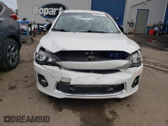 2017 Mitsubishi Lancer ES with VIN JA32U2FU0HU015118, listed as a Copart auction lot 73926434 with 78,240 mi miles and Salvage Title. Bid and sale history available at carsss.com. Image 5.