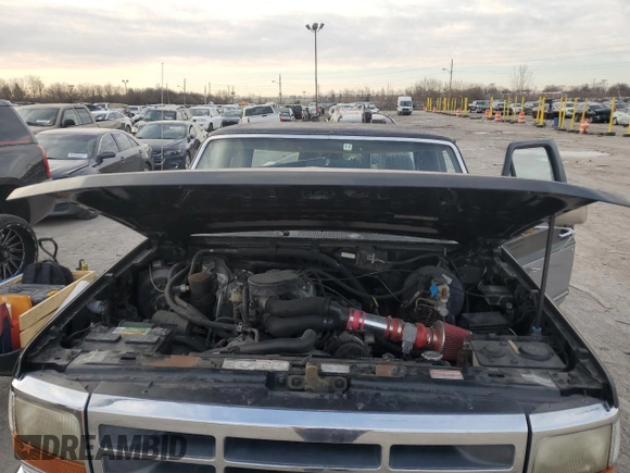 1995 Ford F-150 with VIN 1FTEX14NXSKA90858, listed as a Copart auction lot 44412655 with 141,644 mi miles and Clean Title. Bid and sale history available at carsss.com. Image 11.