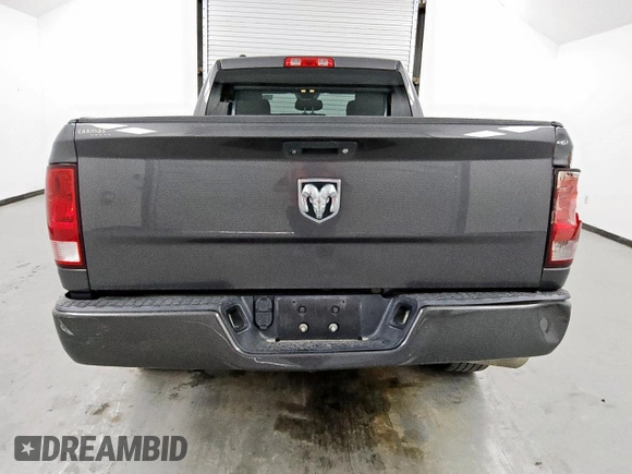 2018 Ram 1500 Express with VIN 1C6RR6FG2JS171561, listed as a Copart auction lot 60027605 with 103,648 mi miles and Clean title. Bid and sale history available at DreamBid. Image 6.