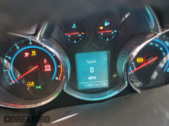 2012 Chevrolet Cruze 2LT with VIN 1G1PG5SC0C7152847, listed as a Copart auction lot 51389975 with 174,511 mi miles and Salvage Title. Bid and sale history available at DreamBid. Image 9.