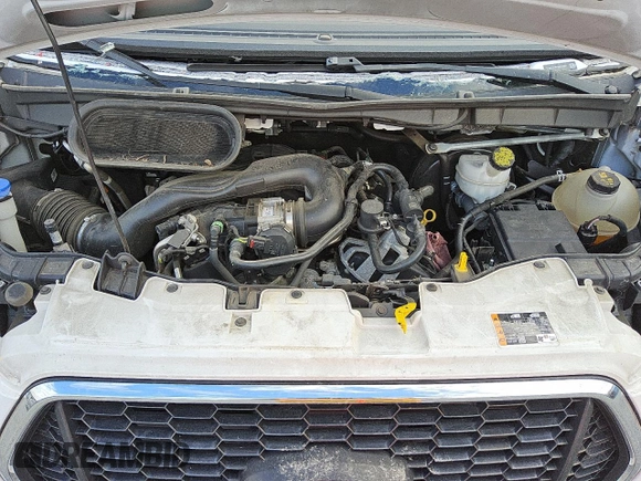 2021 Ford Transit Passenger XL with VIN 1FBAX2C87MKA03621, listed as a Copart auction lot 80461454 with 87,785 mi miles and Salvage Title. Bid and sale history available at DreamBid. Image 12.