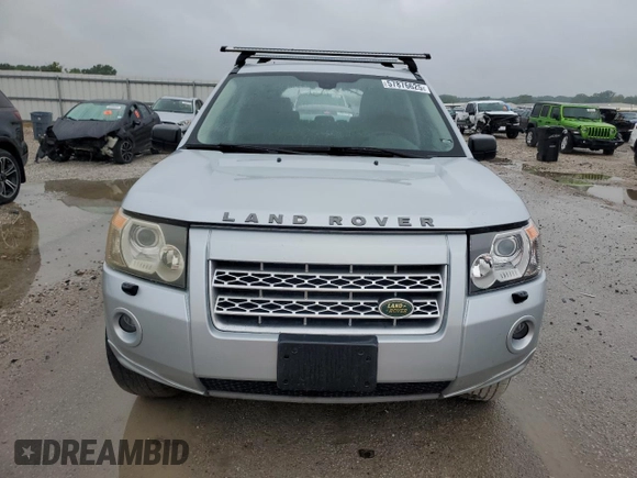 2008 Land Rover LR2 HSE with VIN SALFR24N68H069380, listed as a Copart auction lot 57876625 with Not provided miles and Salvage title. Bid and sale history available at DreamBid. Image 5.