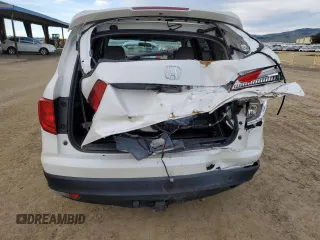 2017 Honda Pilot EX with VIN 5FNYF6H38HB031383, listed as a Copart auction lot 45213375 with 91,290 mi miles and Salvage Title. Bid and sale history available at DreamBid. Image 6.