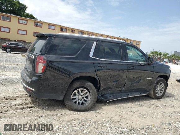 2024 Chevrolet Tahoe LS with VIN 1GNSCMKD1RR276226, listed as a Copart auction lot 62785025 with 13,158 mi miles and Salvage title. Bid and sale history available at DreamBid. Image 3.
