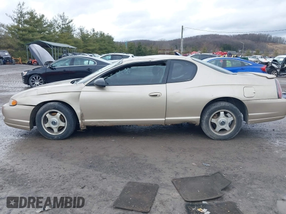 2005 Chevrolet Monte Carlo LS with VIN 2G1WW12E559244272, listed as a IAAI auction lot 41731695 with 144,831 mi miles. Bid and sale history available at carsss.com. Image 14.