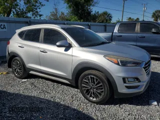 2019 Hyundai Tucson Sport with VIN KM8J33AL2KU858440, listed as a Copart auction lot 48773745 with 158,772 mi miles and Salvage Title. Bid and sale history available at carsss.com. Image 4.