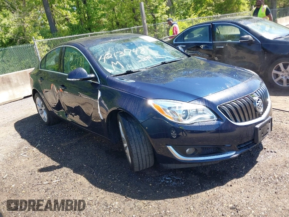 2016 Buick Regal Premium II with VIN 2G4GS5GX4G9205471, listed as a IAAI auction lot 42137481 with 78,553 mi miles and . Bid and sale history available at DreamBid. Image 1.