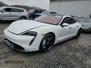 2020 Porsche Taycan Turbo with VIN WP0AC2Y17LSA71373, listed as a Copart auction lot 85585884 with 31,043 mi miles and Salvage title. Bid and sale history available at DreamBid. Image 1.