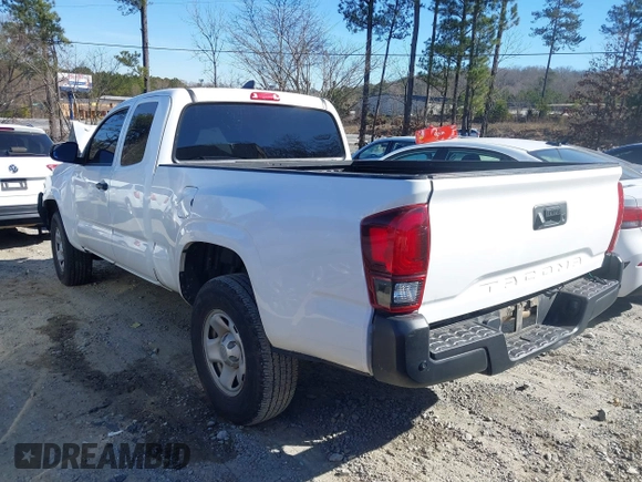 2020 Toyota Tacoma SR with VIN 5TFRX5GN5LX172392, listed as a IAAI auction lot 41615113 with 147,188 mi miles and . Bid and sale history available at DreamBid. Image 3.