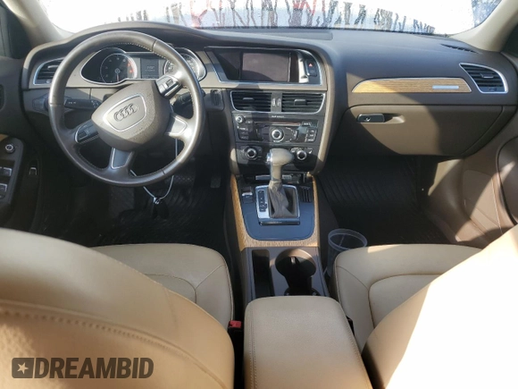 2013 Audi A4 Premium Plus с VIN WAUFFAFL7DN032109, выставлен на аукционе Copart как лот 57031925 с пробегом 79 255 миль миль и Списание • Salvage title. История ставок и продаж доступна на DreamBid. Изображение 8.