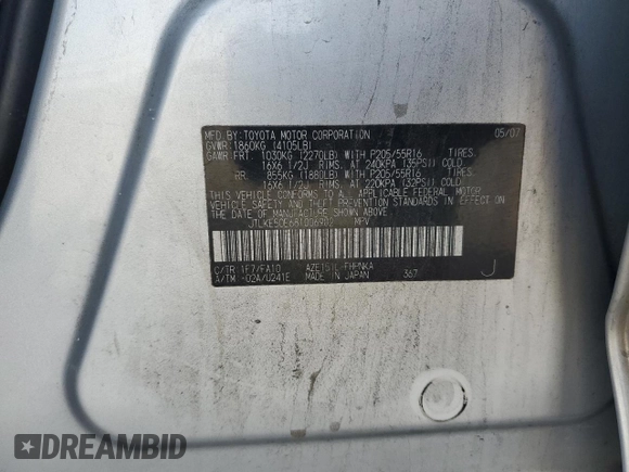 2008 Scion xB with VIN JTLKE50E681006902, listed as a Copart auction lot 50242385 with 163,369 mi miles and Salvage Title. Bid and sale history available at carsss.com. Image 14.