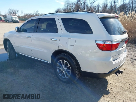 2011 Dodge Durango Citadel with VIN 1D4RE5GG8BC734009, listed as a IAAI auction lot 41677723 with 209,924 mi miles. Bid and sale history available at carsss.com. Image 3.