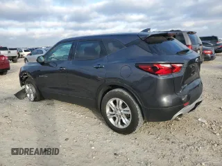 2021 Chevrolet Blazer LT with VIN 3GNKBCRS6MS570941, listed as a Copart auction lot 46702795 with 27,516 mi miles and Salvage title. Bid and sale history available at DreamBid. Image 2.