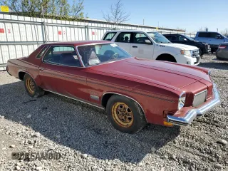 1973 Oldsmobile Cutlass z VIN 3J57K3R163474, wystawiony jako Copart lot #76600454 z przebiegiem 29 068 mil mil oraz Nie do naprawy. Historia ofert i sprzedaży dostępna na DreamBid. Obrazek 4.