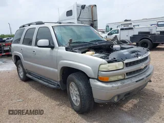 2005 Chevrolet Tahoe Z71 z VIN 1GNEK13Z75R248806, wystawiony jako IAAI lot #42068466 z przebiegiem Nie podano mil oraz . Historia ofert i sprzedaży dostępna na DreamBid. Obrazek 1.