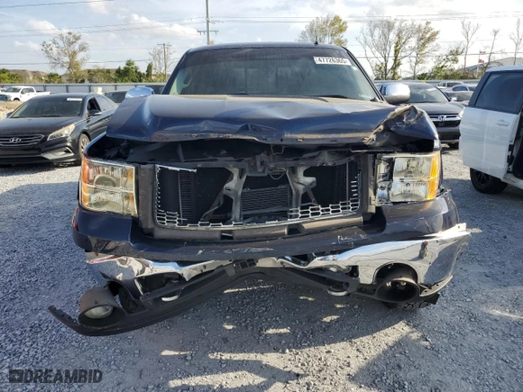 2011 GMC Sierra 1500 SLE with VIN 3GTP1VE06BG181055, listed as a Copart auction lot 47726365 with 129,068 mi miles and Salvage Title. Bid and sale history available at carsss.com. Image 5.