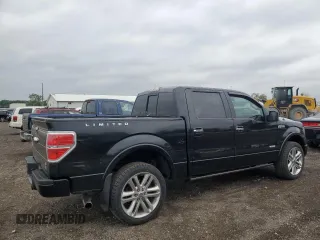 2013 Ford F-150 XL with VIN 1FTFW1ET8DFB03249, listed as a Copart auction lot 57122515 with 113,124 mi miles and Salvage title. Bid and sale history available at DreamBid. Image 3.