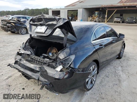 2019 Mercedes-Benz CLA with VIN WDDSJ4EB4KN740315, listed as a Copart auction lot 65589712 with 97,945 mi miles. Bid and sale history available at carsss.com. Image 4.