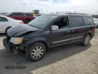 2011 Chrysler Town & Country Touring-L with VIN 2A4RR8DG2BR703783, listed as a Copart auction lot 49203465 with 179,563 mi miles and Salvage Title. Bid and sale history available at carsss.com. Image 1.
