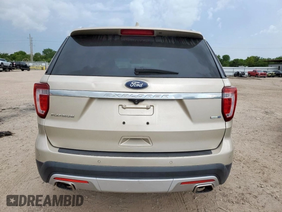 2017 Ford Explorer Platinum с VIN 1FM5K8HT3HGD84688, выставлен на аукционе Copart как лот 57311355 с пробегом 101 599 миль миль и Списание • Salvage title. История ставок и продаж доступна на DreamBid. Изображение 6.