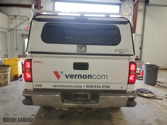 2018 Chevrolet Silverado 1500 LT with VIN 1GCVKREC9JZ286077, listed as a Copart auction lot 52289535 with 135,183 mi miles and Non Repairable. Bid and sale history available at carsss.com. Image 6.