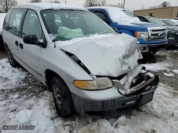 2000 Dodge Caravan with VIN 2B4FP25B6YR568313, listed as a Copart auction lot 87427664 with 0 mi miles and Salvage Title. Bid and sale history available at carsss.com. Image 12.