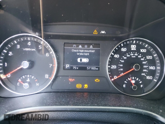 2021 Kia Forte FE with VIN 3KPF24AD0ME361061, listed as a Copart auction lot 49776185 with 57,163 mi miles and Salvage title. Bid and sale history available at DreamBid. Image 9.