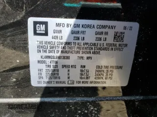 2022 Buick Encore GX Essence with VIN KL4MMGSL6NB138380, listed as a Copart auction lot 50515375 with 42,295 mi miles and Salvage title. Bid and sale history available at DreamBid. Image 14.