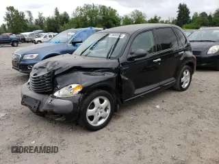 2002 Chrysler PT Cruiser Touring with VIN 3C4FY58B22T307598, listed as a Copart auction lot 76919424 with Not Provided miles and Salvage Title. Bid and sale history available at DreamBid. Image 1.