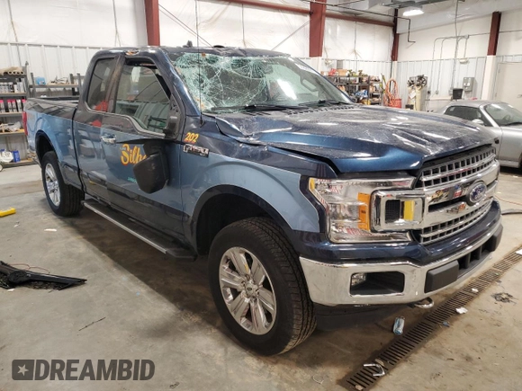 2020 Ford F-150 XL with VIN 1FTFX1E45LFA35528, listed as a Copart auction lot 51899915 with 58,736 mi miles and Salvage Title. Bid and sale history available at carsss.com. Image 4.