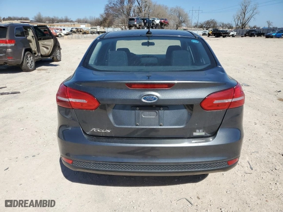2017 Ford Focus SE with VIN 1FADP3FE4HL276540, listed as a Copart auction lot 44770635 with 68,600 mi miles and Salvage Title. Bid and sale history available at carsss.com. Image 6.