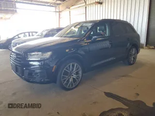 2019 Audi Q7 Prestige z VIN WA1VAAF76KD038075, wystawiony jako Copart lot #56553675 z przebiegiem 43 002 mil mil oraz Szkoda całkowita • Salvage title. Historia ofert i sprzedaży dostępna na DreamBid. Obrazek 1.