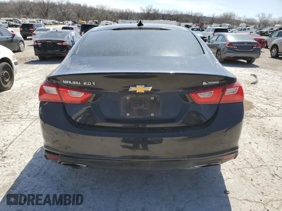 2016 Chevrolet Malibu Premier with VIN 1G1ZH5SX4GF341750, listed as a Copart auction lot 50006775 with 116,834 mi miles and Salvage Title. Bid and sale history available at DreamBid. Image 6.