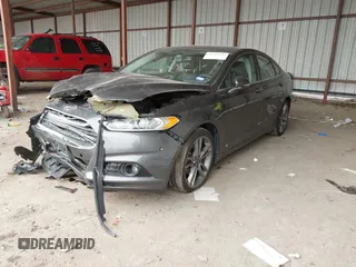 2015 Ford Fusion Titanium with VIN 3FA6P0K97FR244227, listed as a IAAI auction lot 41625135 with 119,313 mi miles. Bid and sale history available at carsss.com. Image 17.