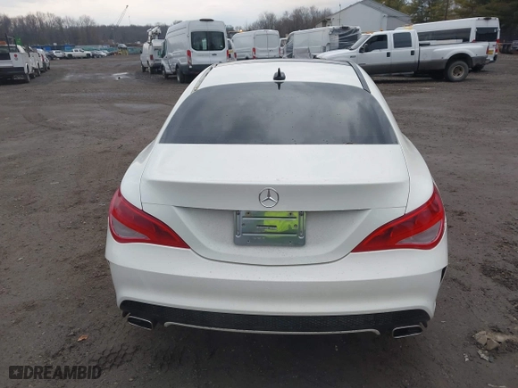 2016 Mercedes-Benz CLA with VIN WDDSJ4EB8GN353581, listed as a IAAI auction lot 41694792 with 109,332 mi miles. Bid and sale history available at carsss.com. Image 17.