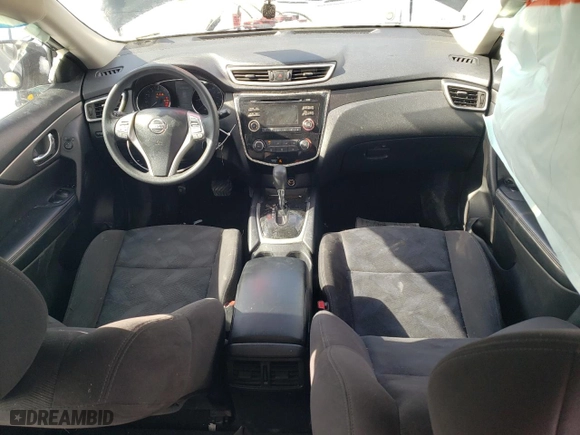 2015 Nissan Rogue S with VIN KNMAT2MV5FP524094, listed as a Copart auction lot 43580145 with 86,199 mi miles and Clean Title. Bid and sale history available at carsss.com. Image 8.