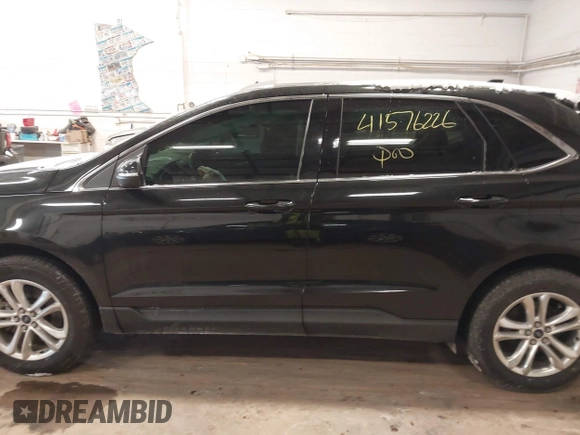 2015 Ford Edge SEL with VIN 2FMTK4J86FBB08595, listed as a IAAI auction lot 41576226 with 85,726 mi miles. Bid and sale history available at carsss.com. Image 14.