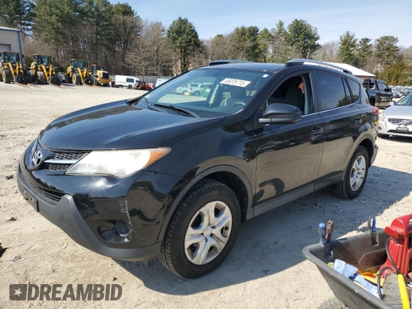 2015 Toyota RAV4 LE with VIN 2T3BFREV8FW269206, listed as a Copart auction lot 49075715 with 63,842 mi miles and Clean Title. Bid and sale history available at DreamBid. Image 1.