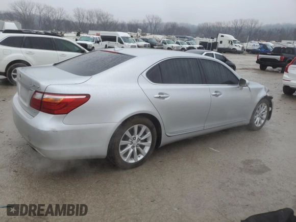 2012 Lexus LS 460 L z VIN JTHDL5EF6C5004160, wystawiony jako Copart lot #43017625 z przebiegiem 132 874 mil mil oraz Szkoda całkowita • Salvage title. Historia ofert i sprzedaży dostępna na DreamBid. Obrazek 3.