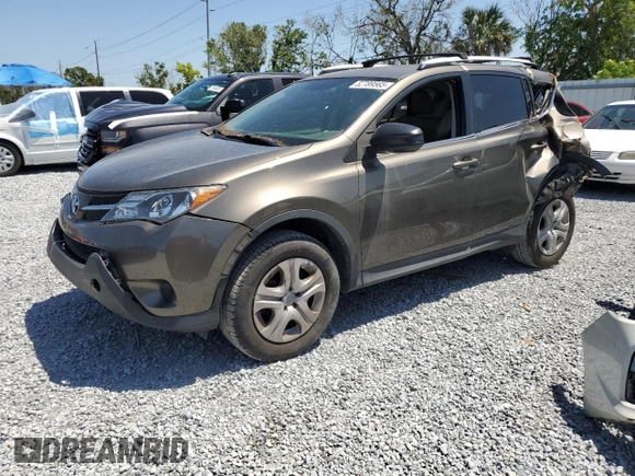 2013 Toyota RAV4 LE with VIN 2T3ZFREV2DW020895, listed as a Copart auction lot 52789565 with Not Provided miles and Salvage Title. Bid and sale history available at DreamBid. Image 1.