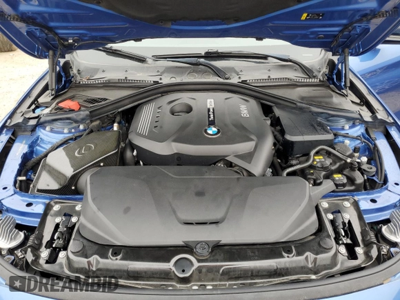 2018 BMW 4 Series 430i with VIN WBA4W3C58JAF91375, listed as a Copart auction lot 44459075 with 40,968 mi miles and Salvage Title. Bid and sale history available at DreamBid. Image 11.