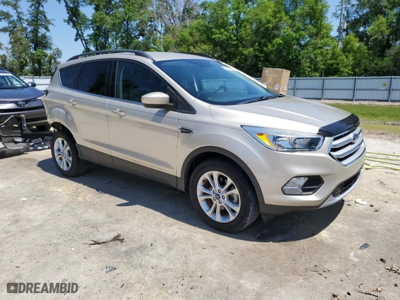 2018 Ford Escape SE with VIN 1FMCU0GD3JUB85936, listed as a Copart auction lot 52309395 with 37,446 mi miles and Salvage Title. Bid and sale history available at carsss.com. Image 4.
