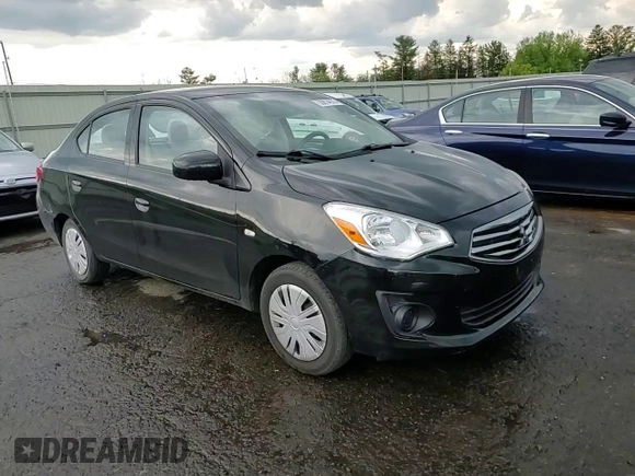 2017 Mitsubishi Mirage ES z VIN ML32F3FJ5HHF18228, wystawiony jako Copart lot #55814975 z przebiegiem 81 565 mil mil oraz Szkody całkowita. Historia ofert i sprzedaży dostępna na DreamBid. Obrazek 13.