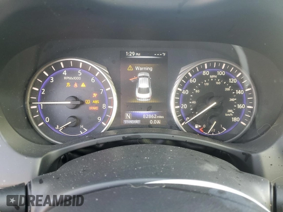 2014 Infiniti Q50 Premium with VIN JN1BV7AP3EM690697, listed as a Copart auction lot 87107684 with 82,862 mi miles and Salvage Title. Bid and sale history available at carsss.com. Image 9.