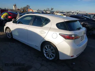 2012 Lexus CT CT 200h with VIN JTHKD5BH4C2049710, listed as a IAAI auction lot 41605855 with 170,144 mi miles and . Bid and sale history available at carsss.com. Image 3.