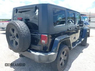 2007 Jeep Wrangler Unlimited Sahara with VIN 1J4GA59187L187656, listed as a IAAI auction lot 42554114 with 200,840 mi miles and . Bid and sale history available at DreamBid. Image 4.