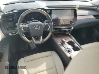 2024 Lexus RX with VIN 2T2BAMCA8RC039791, listed as a Copart auction lot 77801934 with 26,377 mi miles and Salvage Title. Bid and sale history available at carsss.com. Image 8.