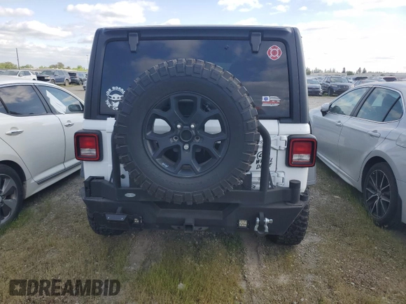 2020 Jeep Wrangler Unlimited Sport S z VIN 1C4HJXDN4LW190062, wystawiony jako Copart lot #52569425 z przebiegiem 31 958 mil mil oraz Szkoda całkowita • Salvage title. Historia ofert i sprzedaży dostępna na DreamBid. Obrazek 6.