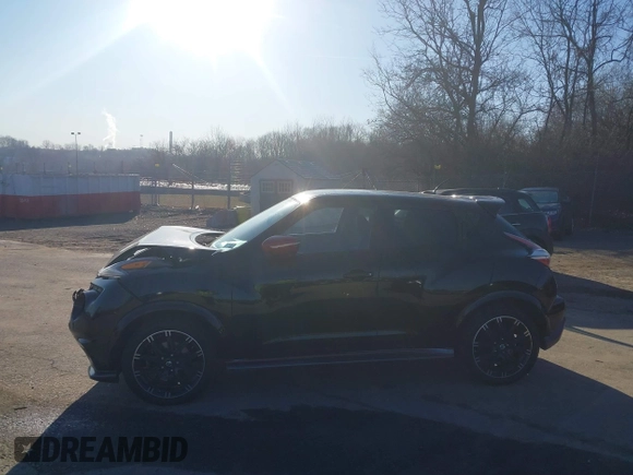 2015 Nissan Juke SV with VIN JN8AF5MV6FT565998, listed as a IAAI auction lot 41773062 with 153,208 mi miles. Bid and sale history available at carsss.com. Image 14.